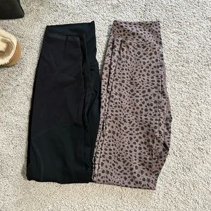 TWO tavi active leggings (like new!)